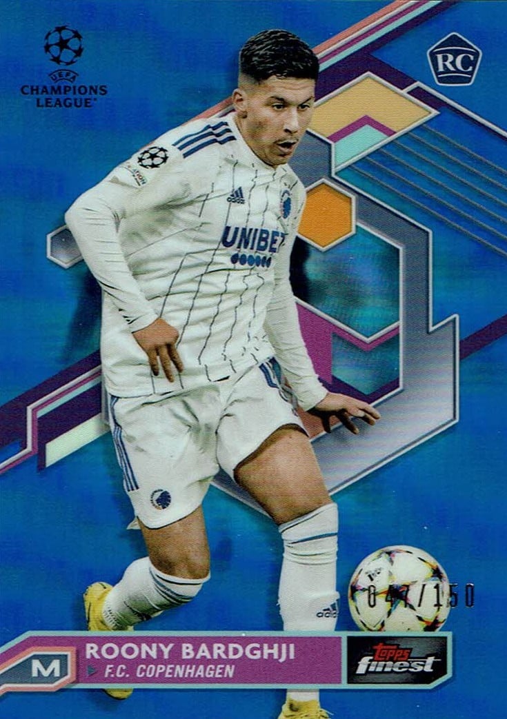 Roony Bardghji
Blue Refractor /150
card. no. 92