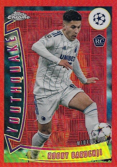 Bardghji youthquake
Red /5
card no. YQ-18