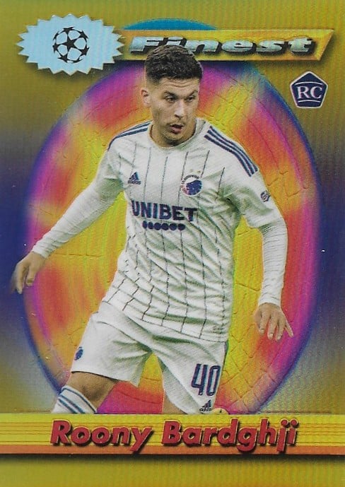 Roony Bardghji
Gold Refractor /50
card. no. 2