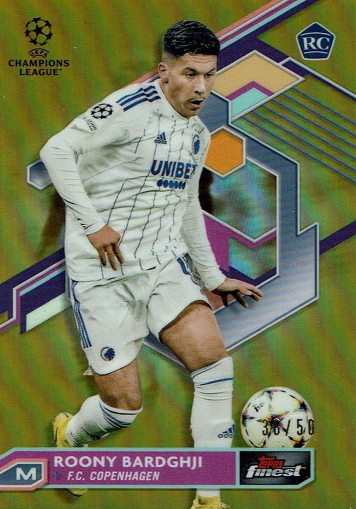 Roony Bardghji
Gold Refractor /50
card. no. 92