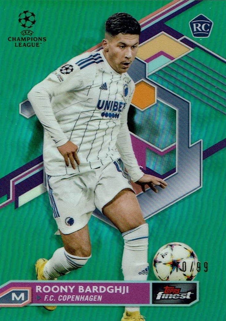 Roony Bardghji
Green Refractor /99
card. no. 92