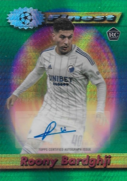Roony Bardghji
Auto Prizm Refractor /35
card no. A-RB