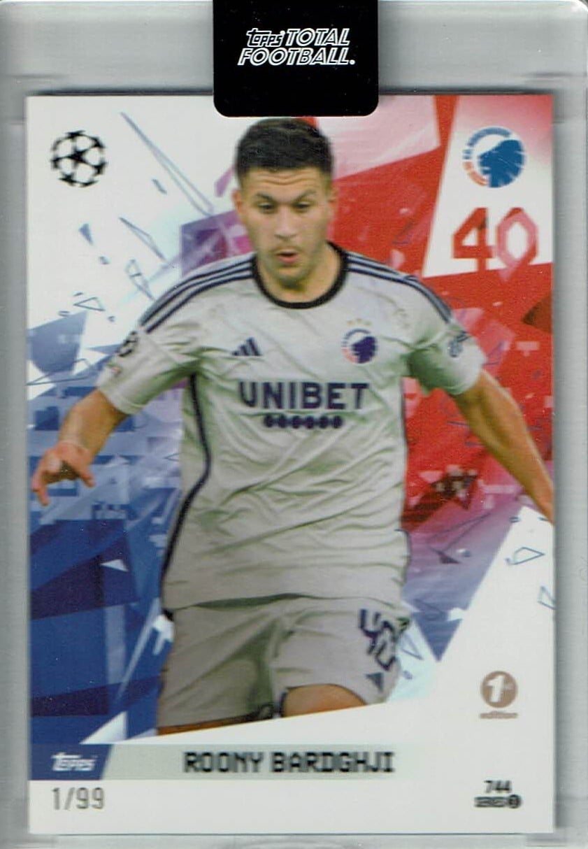 Roony Bardghji
Base /99
card no. 744
printrun = 99