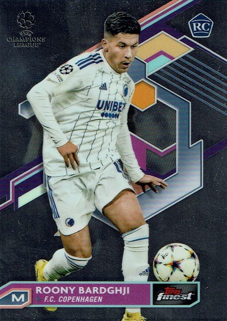 Roony Bardghji
Base 
card. no. 92