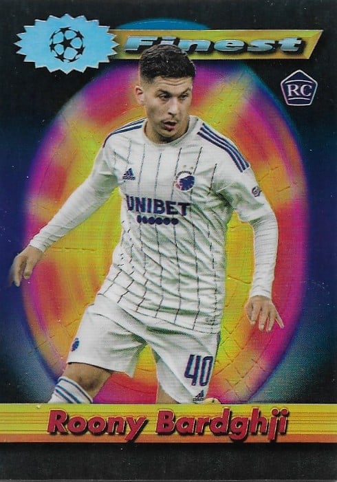 Roony Bardghji
Black Refractor /25
card. no. 2
