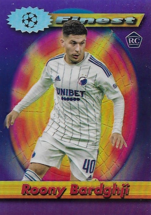 Roony Bardghji
Purple Refractor /15
card. no. 2