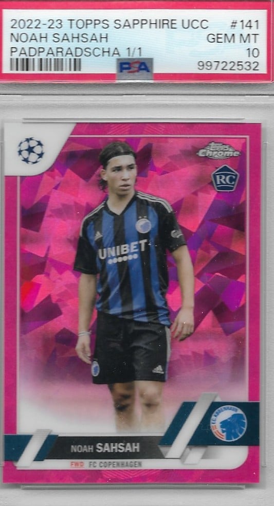 Noah Sahsah
Padparadscha 1/1
card no. 141