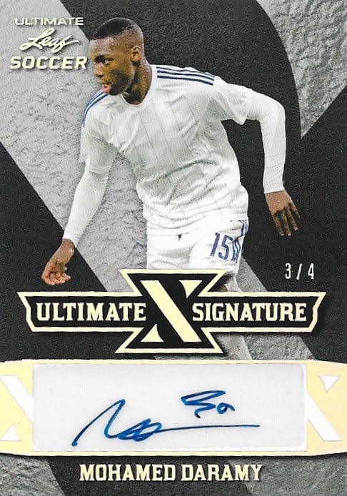 Mohamed Daramy
Signatures Auto
Silver Spectrum /4
card no. S-MD1