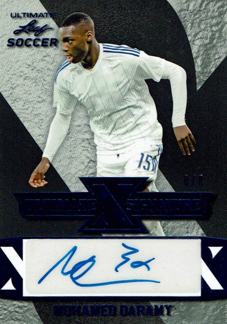Mohamed Daramy
Signatures Auto
Navy /8
card no. S-MD1