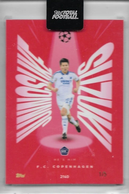 Junnosuke Suzuki
Red /5
card no. 2140
(UCC He's Him)