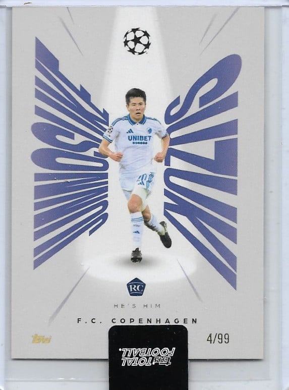 Junnosuke Suzuki
Base /99
card no. 2140
(UCC He's Him)
