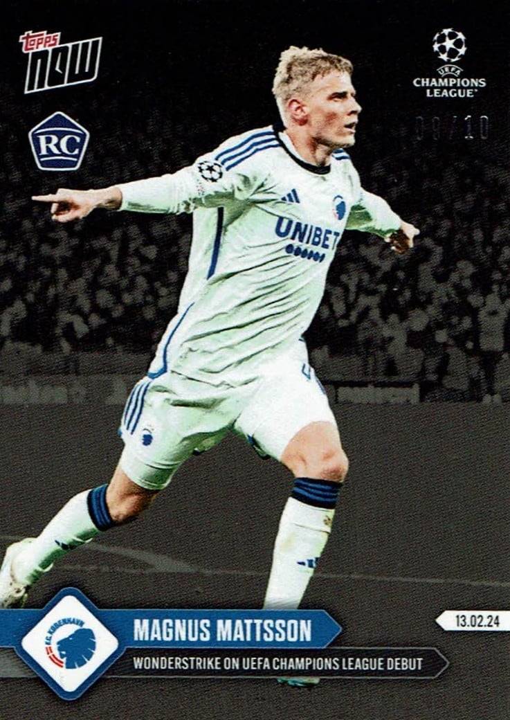 Magnus Mattsson
Black /10
card no. 92