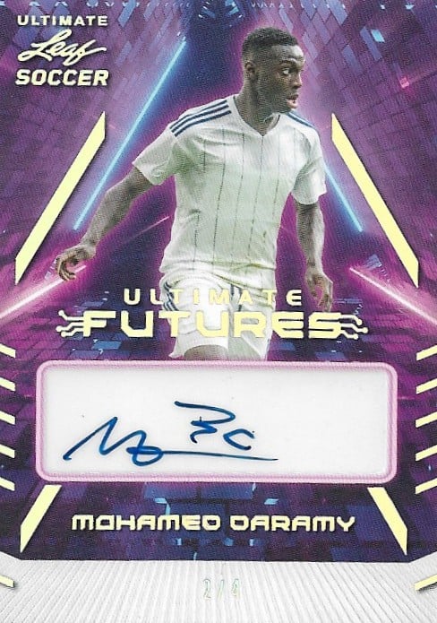 Mohamed Daramy
Futures Auto
Silver Spectrum /4
card no. F-MD1