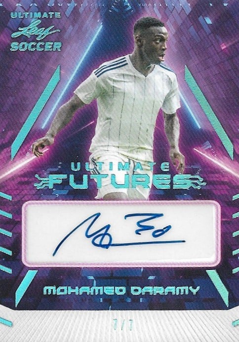 Mohamed Daramy
Futures Auto
Platinium Spectrum /7
card no. F-MD1