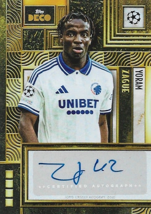 Topps Deco Uefa Club Competitions 2025/26